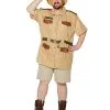 Spirit Halloween Adult Men's Zookeeper Plus Size Costume 2 Spirit Halloween Adult Men's Zookeeper Plus Size Costume -Spooky Costume Store 07518327 a