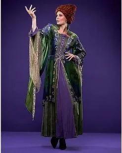 Spirit Halloween Adult Winifred Sanderson Costume The Signature Collection - Hocus Pocu