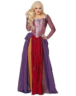 Spirit Halloween Adult Sarah Sanderson Costume The Signature Collection - Hocus Pocus -Spooky Costume Store 07523525 a