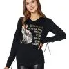 Spirit Halloween Thackery Binx Cat Sweatshirt - Hocus Pocus -Spooky Costume Store 07526494 a