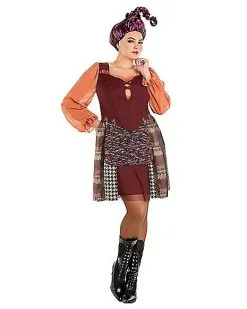 Spirit Halloween Adult Mary Sanderson Dress - Hocus Pocus -Spooky Costume Store 07526544 a
