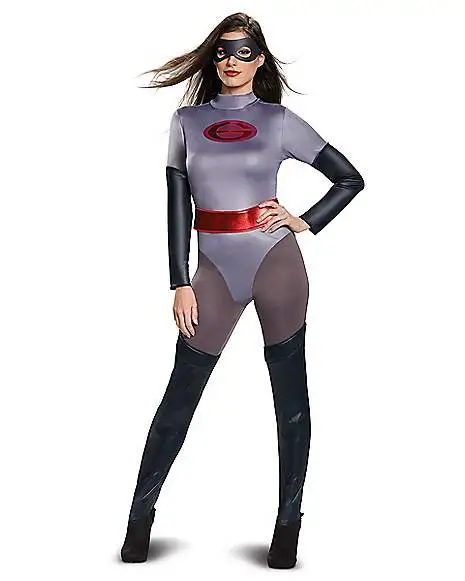 Spirit Halloween Adult Elastigirl Costume Deluxe - Incredibles 2 3 Spirit Halloween Adult Elastigirl Costume Deluxe - Incredibles 2