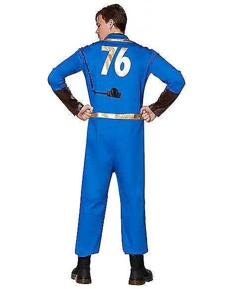 Spirit Halloween Adult Fallout 76 Jumpsuit Costume - Fallout 4 Spirit Halloween Adult Fallout 76 Jumpsuit Costume - Fallout - Image 2