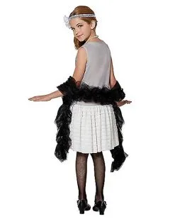 Spirit Halloween Kids Flapper Costume 6 Spirit Halloween Kids Flapper Costume -Spooky Costume Store 07555006 b