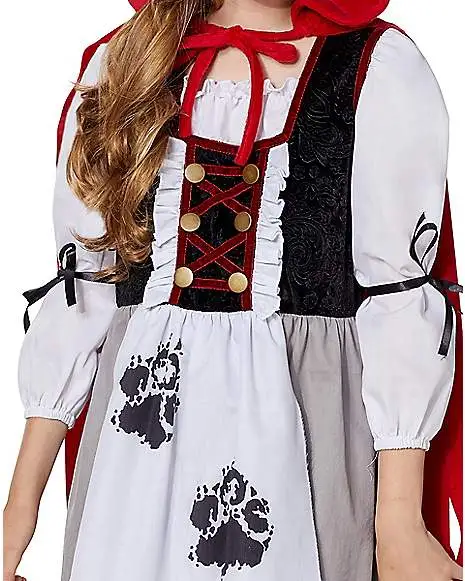 Spirit Halloween Kids Red Riding Hood Costume 5 Spirit Halloween Kids Red Riding Hood Costume - Image 3