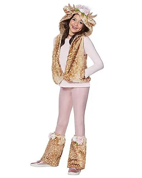 Spirit Halloween Kids Faux Fur Fawn Costume Kit 3 Spirit Halloween Kids Faux Fur Fawn Costume Kit