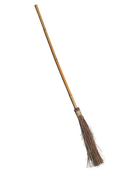 Spirit Halloween 56 Inch Witch Broom 4 Spirit Halloween 56 Inch Witch Broom - Image 2