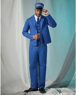 Spirit Halloween Adult Train Conductor Costume