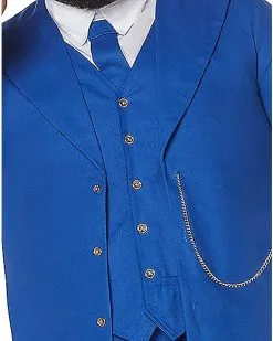 Spirit Halloween Adult Train Conductor Plus Size Costume -Spooky Costume Store 07574213 c