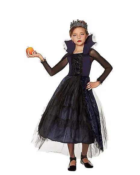 Spirit Halloween Kids Navy Evil Queen Costume 3 Spirit Halloween Kids Navy Evil Queen Costume