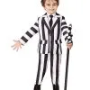 Spirit Halloween Toddler Beetlejuice Striped Suit -Spooky Costume Store 07577174 a