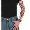 Spirit Halloween Punk Flower Sleeve Tattoo -Spooky Costume Store 07597909 a