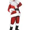 Spirit Halloween Adult Velour Plus Size Santa Suit Deluxe -Spooky Costume Store 07603590 a