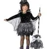 Spirit Halloween Toddler Spider Web Witch Costume -Spooky Costume Store 07618473 a
