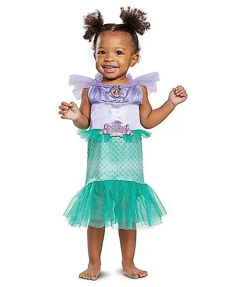 Spirit Halloween Baby Ariel Costume - Disney Princesses 4 Spirit Halloween Baby Ariel Costume - Disney Princesses - Image 2