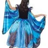 Spirit Halloween Kids Blue Butterfly Dress Costume - The Signature Collection -Spooky Costume Store 07648769 b