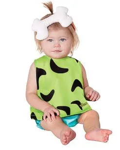 Spirit Halloween Baby Pebbles Costume - The Flintstones