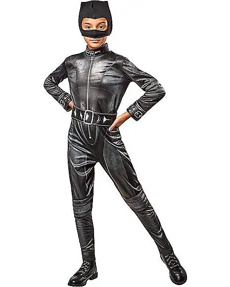 Spirit Halloween Kids Catwoman Costume Deluxe - The Batman 3 Spirit Halloween Kids Catwoman Costume Deluxe - The Batman