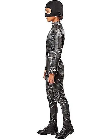 Spirit Halloween Kids Catwoman Costume Deluxe - The Batman 5 Spirit Halloween Kids Catwoman Costume Deluxe - The Batman - Image 3