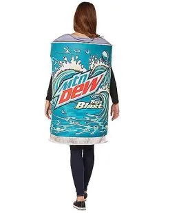 Spirit Halloween Adult 3D Mountain Dew Baja Blast Costume -Spooky Costume Store 07656556 d