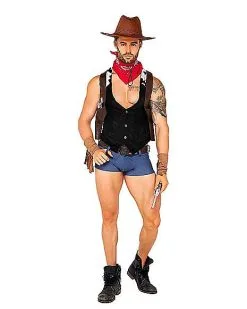 Spirit Halloween Adult Showdown Cowboy Costume